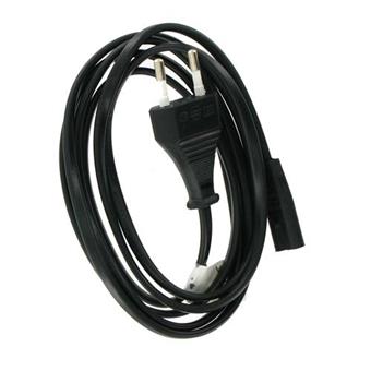 4World Napájecí kabel k NTB 2žilový 1.8m Black