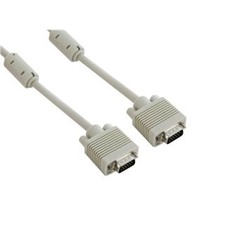 4World Kabel SVGA 15M-15M 5.0m Gray