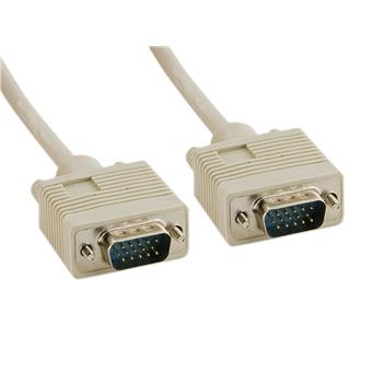 4World Kabel VGA 15M-15M 1.8m Gray