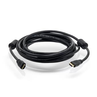 4World Kabel HDMI 1.3 19M-19M Ferryt 5.0m Black