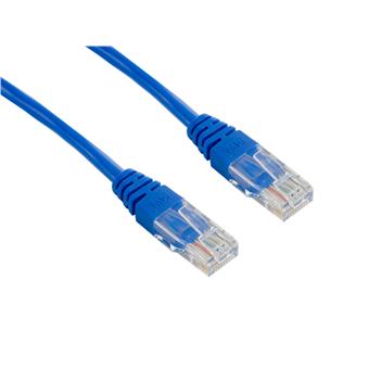 4World Patch kabel RJ45 Cat5e UTP 1.0m Blue