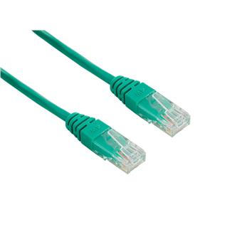 4World Patch kabel RJ45 Cat5e UTP 1.0m Green