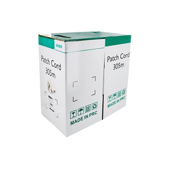 4World Patch kabel Cat5e FTP 305m drát Gray