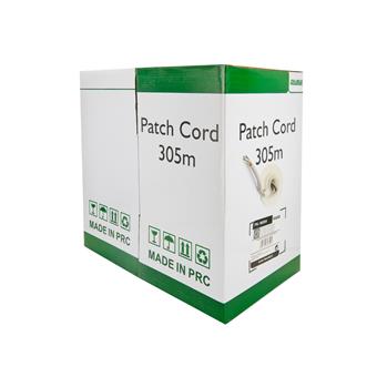 4World Patch kabel Cat5e UTP 305m drát měď Gray