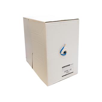 4World Patch kabel Cat6e UTP 305m drát Blue