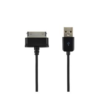 4World Datový kabel Galaxy Tab 1.0m Black