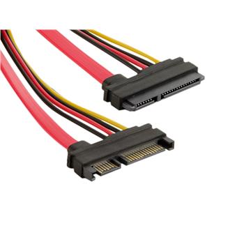 4World Kabel SATA 22pin F - SATA 22pin M 49cm