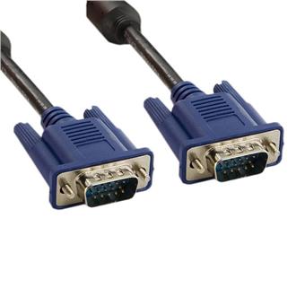 4World Kabel SVGA 15M-15M 10m Black