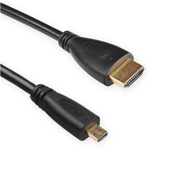 4W Kabel HDMI - micro HDMI v1.4 3.0m Black