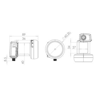 LNB Inverto HOME PRO Universal Single