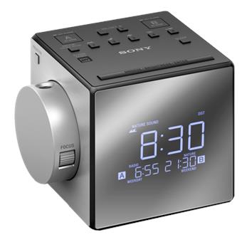 Sony radiobudík ICF-C1PJ, Duální alarm, projekce