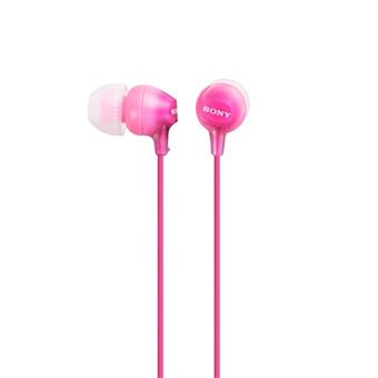 SONY sluchátka MDR-EX15LP, růžové