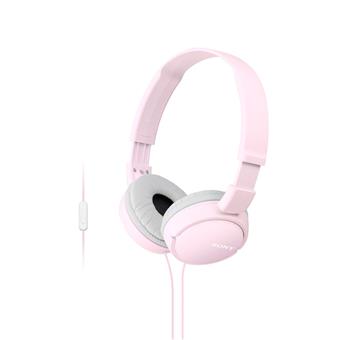 SONY sluchátka MDR-ZX110AP handsfree, růžové