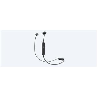 SONY sluchátka WI-C300 bezdr.,černá