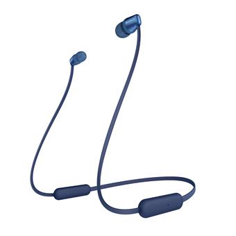 SONY sluchátka WI-C310 bezdr.,modrá