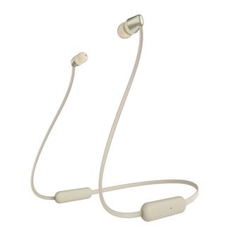 SONY sluchátka WI-C310 bezdr.,zlatá