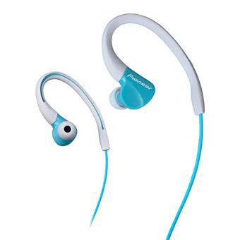 Pioneer SE-E3 závěsná sportovní sluchátka světle modrá