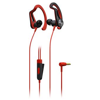 Pioneer SE-E5T závěsná sportovní sluchátka červená
