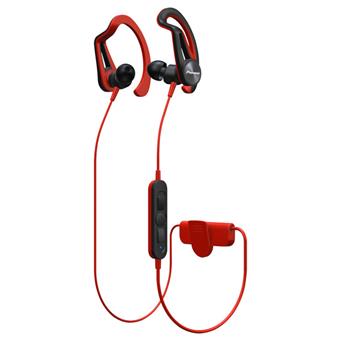 Pioneer SE-E7BT závěsná sportovní sluchátka s Bluetooth červená