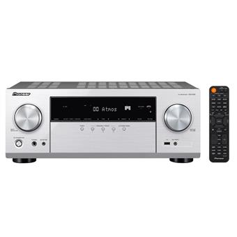 Pioneer VSX-935 AV přijímač 7.2 se sítí, Chromecast, AirPlay 2, Spotify, TIDAL, TuneIn, stříbrný