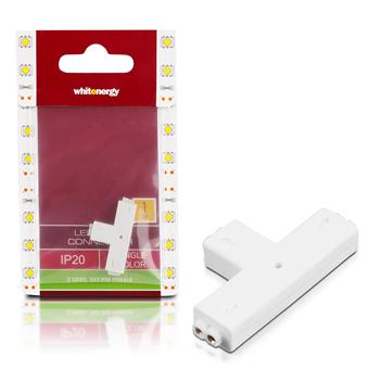 WE Spojka LED pásku T 3x2PIN F 1ks