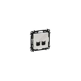 Valena LIFE 2-zásuvka dat. LCS RJ45 Cat.6A bílá