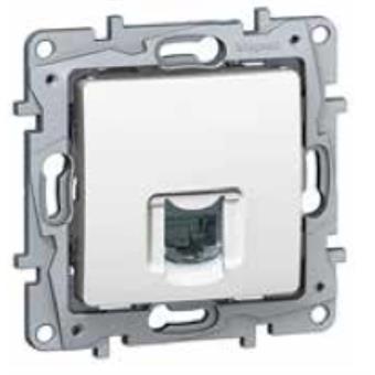 Niloe zásuvka 1xRJ45 CAT.6 FTP BÍLÁ