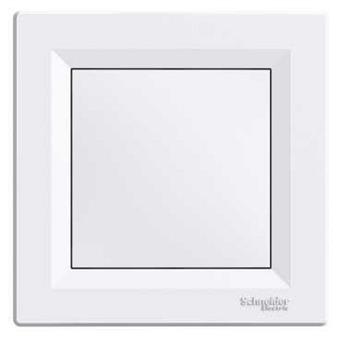 Asfora - Záslepný kryt - bílá