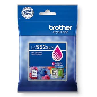 Brother LC-552XLM - inkoust purpurový XL