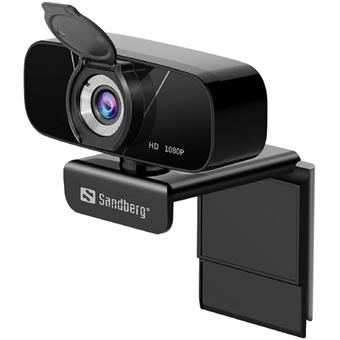 Sandberg USB Chat Webcam 1080P HD, černá
