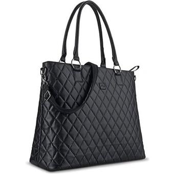 SOLO NEW YORK WALDORF TOTE  taška pro NB, černá