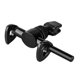 Univerzální držák FIXED Butterfly s uchycením do mřížky ventilace, černý