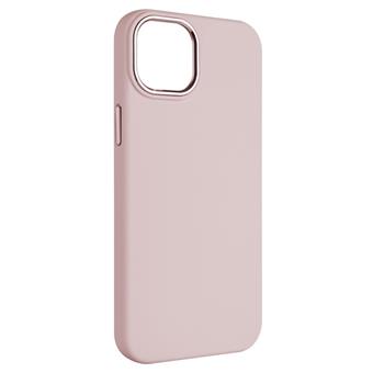 Zadní kryt FIXED MagFlow s podporou MagSafe pro Apple iPhone 15 Plus, růžový