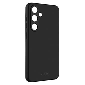 Zadní pogumovaný kryt FIXED Story pro Samsung Galaxy S24, černý