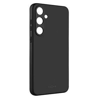 Zadní pogumovaný kryt FIXED Story pro Samsung Galaxy S24+, černý