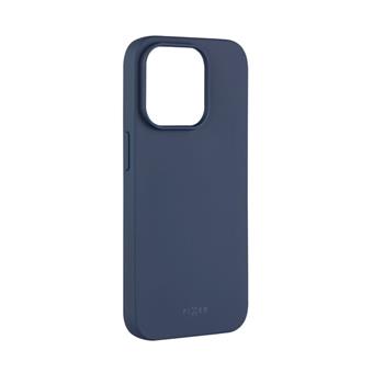Zadní pogumovaný kryt FIXED Story pro Apple iPhone 14 Pro, modrý