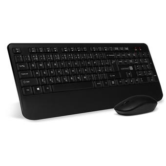 CONNECT IT Combo bezdrátová černá klávesnice + myš, (+1x AAA +1x AA baterie zdarma), CZ + SK layout