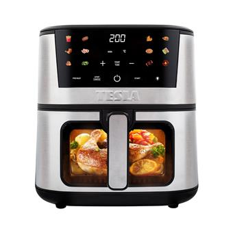 TESLA AirCook Q60 XXL Pro - multifunkční digitální horkovzdušná fritéza