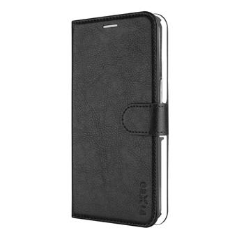 Pouzdro typu kniha FIXED Opus pro Apple iPhone 16e, černé