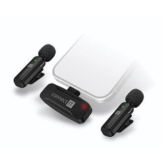 CONNECT IT Wireless Lavalier mikrofon USB-C
