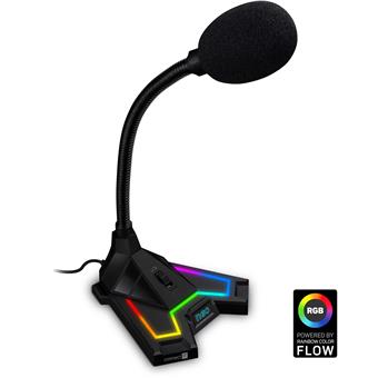 CONNECT IT NEO RGB ProMIC mikrofon, ČERNÝ