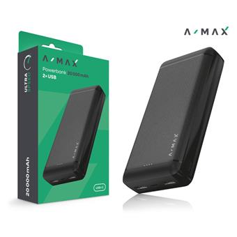 Powerbanka A-MAX 10 000 mAh, černá