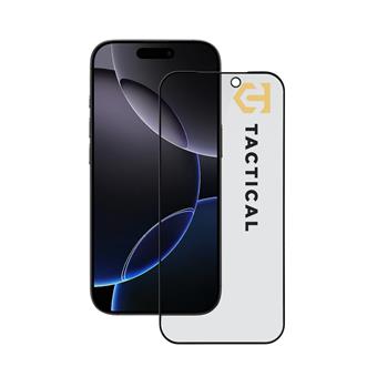 Tactical Glass Shield Privacy Stealth 5D sklo pro Apple iPhone 18 Pro Black