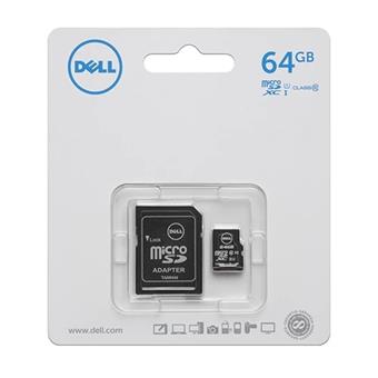 Dell 64 GB Class 10 MicroSDXC karta s SD adaptér