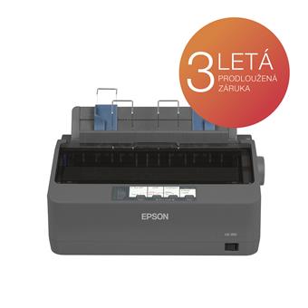 EPSON LQ-350, A4, 24 jehel, 347 zn/s, 1+3 kopií
