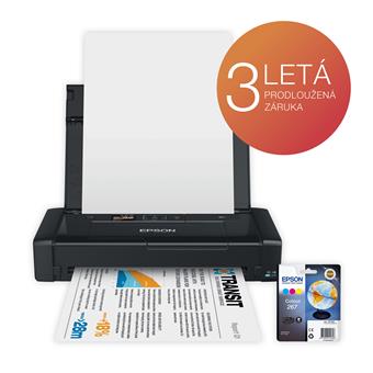 Epson WorkForce WF-100W A4, 5.760 x 1.440, wifi