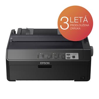 EPSON LQ-590IIN, A4,24 jhl.,550zn/s,USB2.0,LPT,LAN