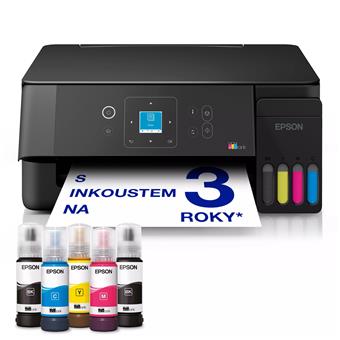 Epson EcoTank/L3360/Tisk/Ink/A4/LAN/WiFi/USB