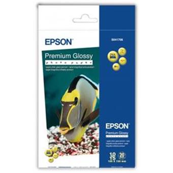 EPSON Paper Premium Glossy Photo 10x15,255g (20lis)