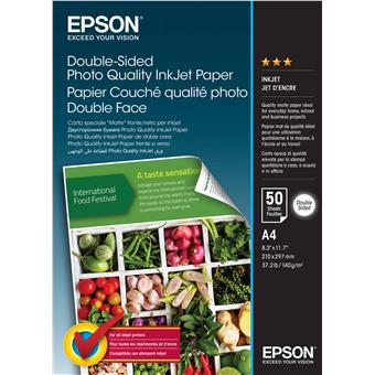 Double-Sided Photo Quality Inkjet Paper,A4,50 sheets